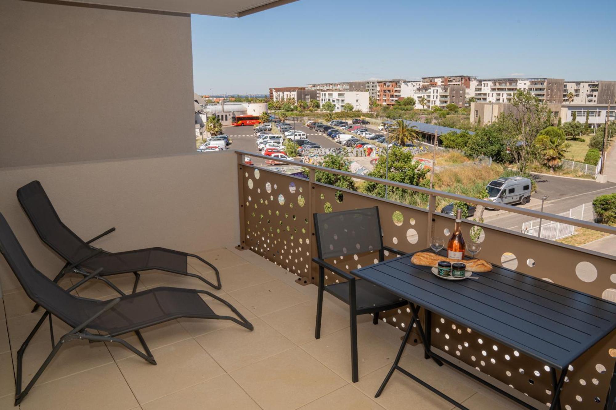 Appartamento Sete Apt 2Pers, Terrasse Et Parking Esterno foto